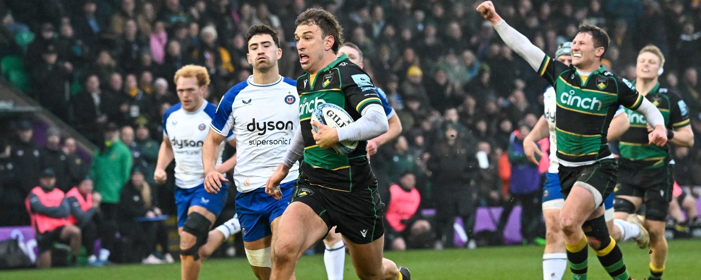 James Ramm of Northampton Saints