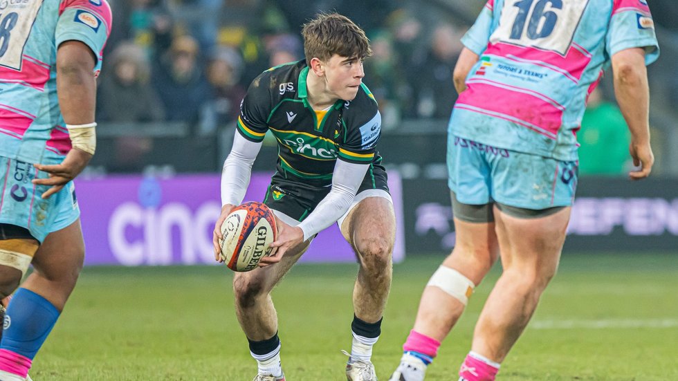 Northampton Saints’ Jonny Weimann during the 2024/25 season.